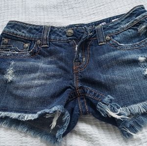 Miss Me Denim ripped cutoffs